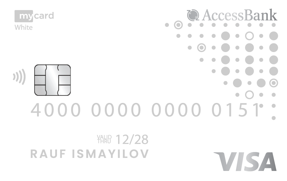 AccessBank myCard White kartı